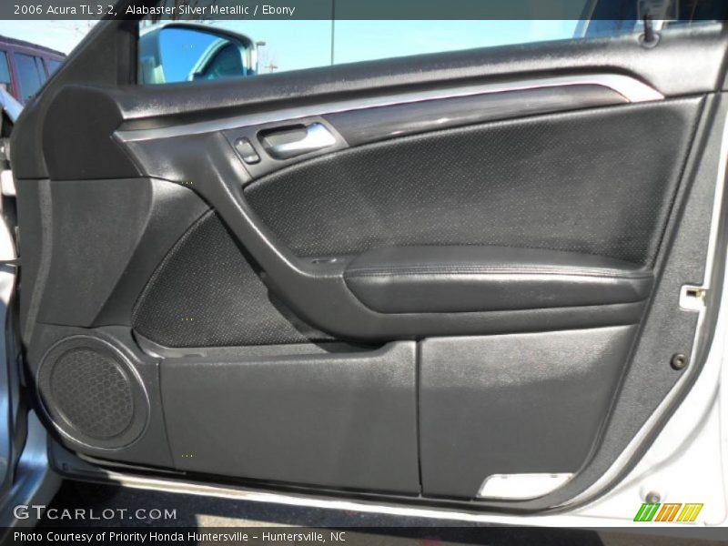 Alabaster Silver Metallic / Ebony 2006 Acura TL 3.2
