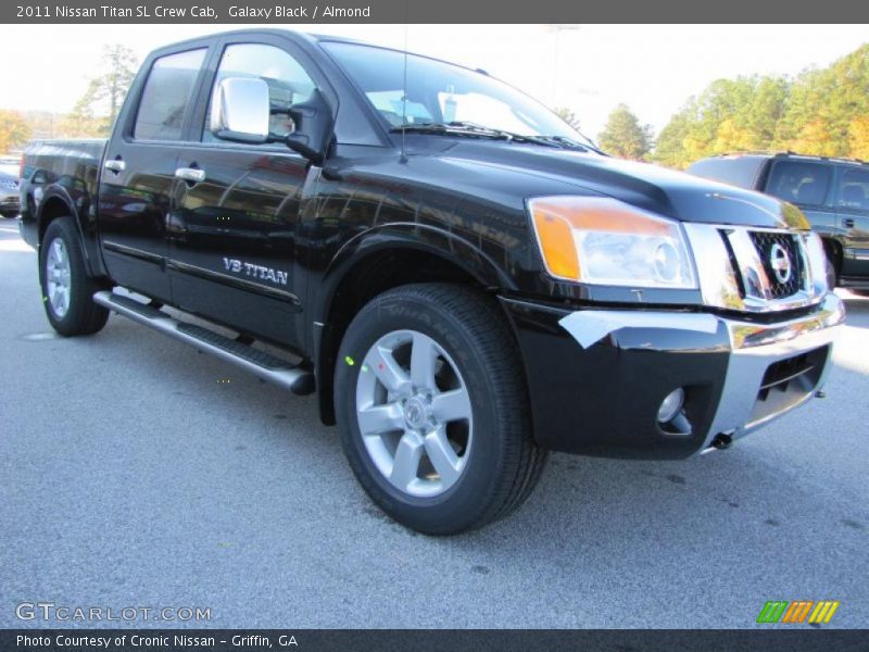 Front 3/4 View of 2011 Titan SL Crew Cab