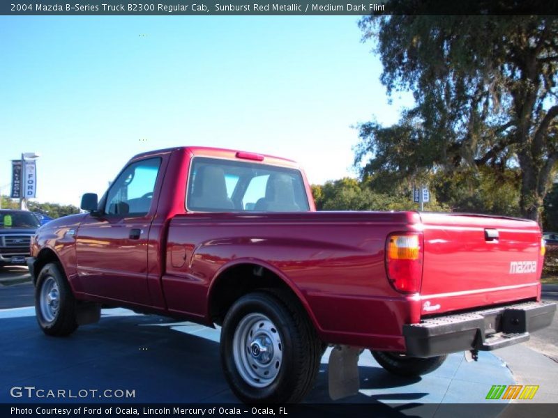 Sunburst Red Metallic / Medium Dark Flint 2004 Mazda B-Series Truck B2300 Regular Cab