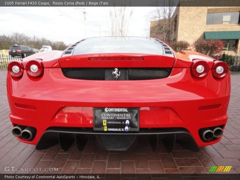 Rosso Corsa (Red) / Beige (Tan) 2005 Ferrari F430 Coupe