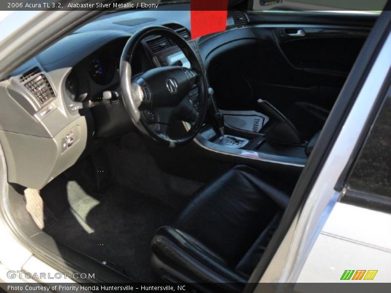 Alabaster Silver Metallic / Ebony 2006 Acura TL 3.2
