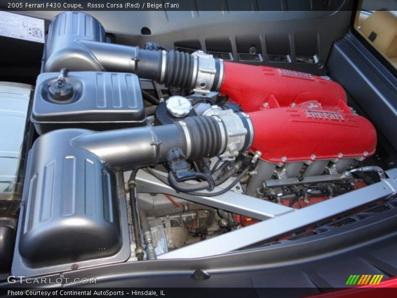  2005 F430 Coupe Engine - 4.3 Liter DOHC 32-Valve V8
