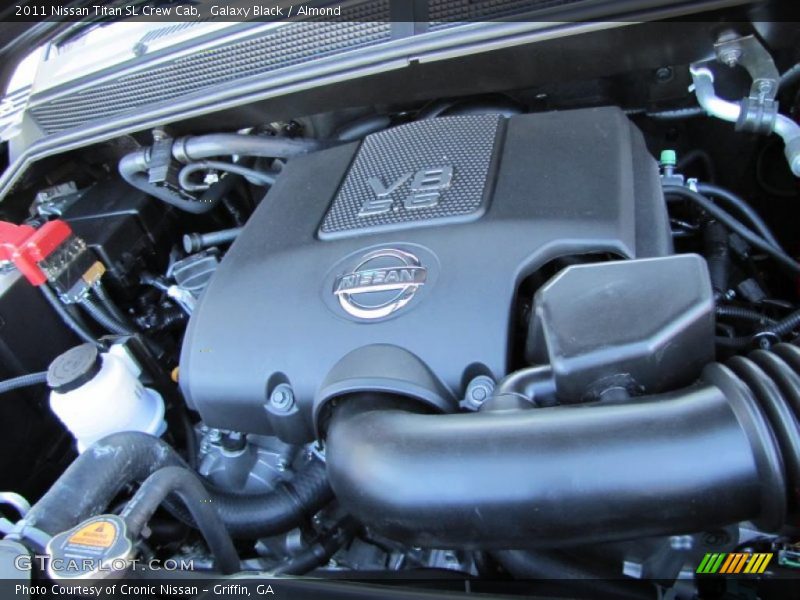  2011 Titan SL Crew Cab Engine - 5.6 Liter Flex-Fuel DOHC 32-Valve CVTCS V8
