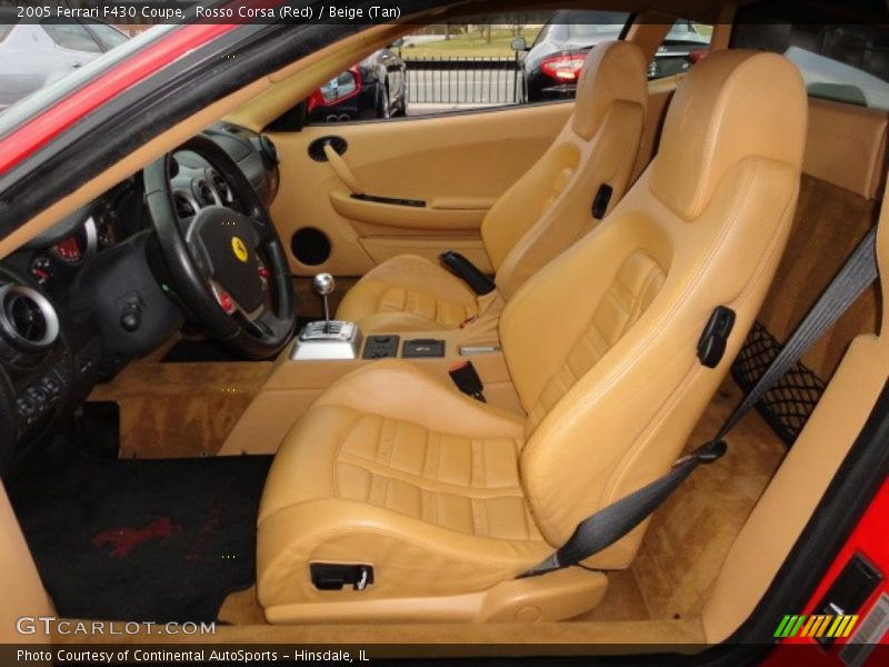  2005 F430 Coupe Beige (Tan) Interior