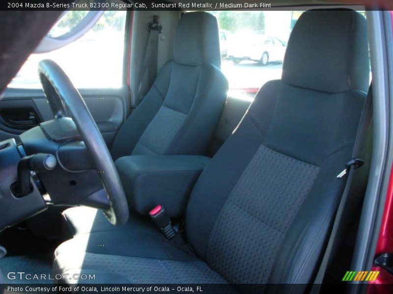 Sunburst Red Metallic / Medium Dark Flint 2004 Mazda B-Series Truck B2300 Regular Cab