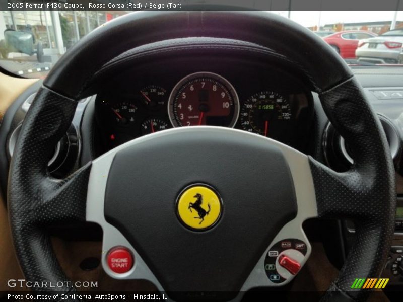 Controls of 2005 F430 Coupe