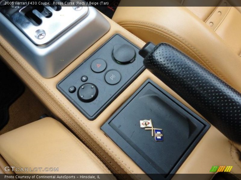Controls of 2005 F430 Coupe