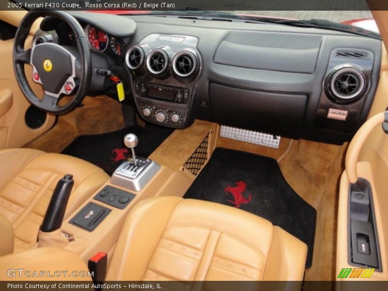 Dashboard of 2005 F430 Coupe