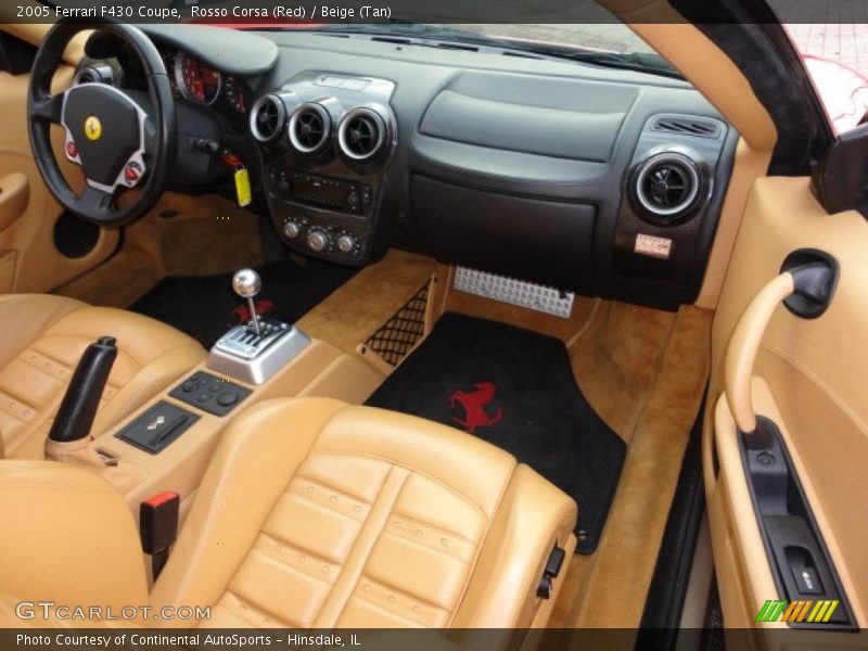 Dashboard of 2005 F430 Coupe