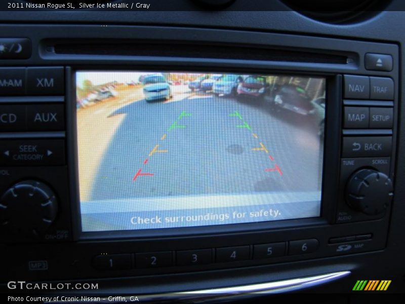 Silver Ice Metallic / Gray 2011 Nissan Rogue SL