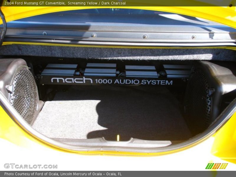  2004 Mustang GT Convertible Trunk