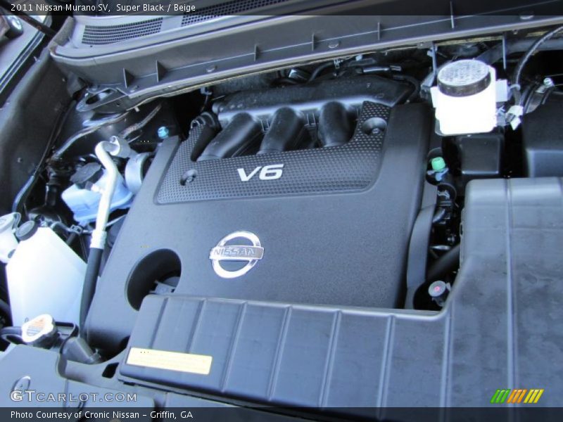 Super Black / Beige 2011 Nissan Murano SV