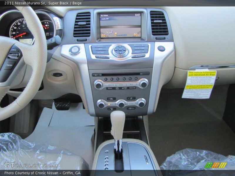 Super Black / Beige 2011 Nissan Murano SV