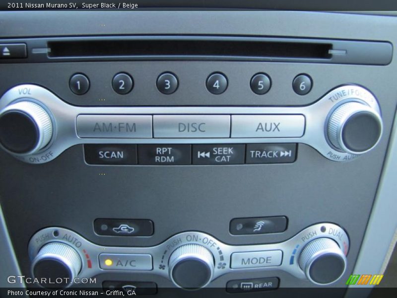 Super Black / Beige 2011 Nissan Murano SV