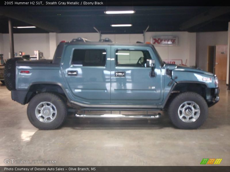 Stealth Gray Metallic / Ebony Black 2005 Hummer H2 SUT