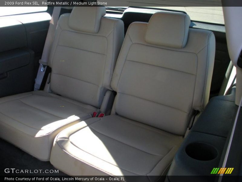 Redfire Metallic / Medium Light Stone 2009 Ford Flex SEL