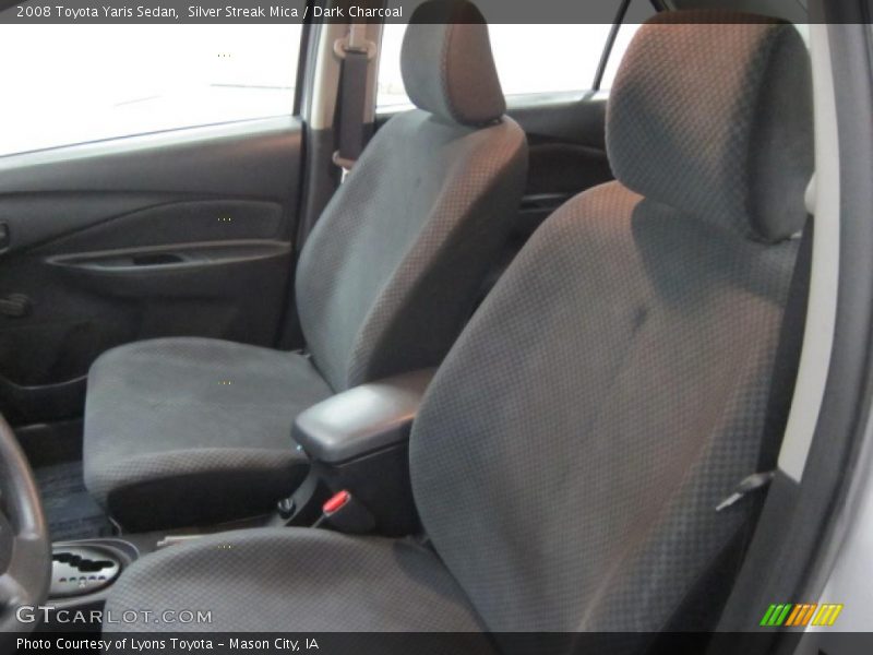 Silver Streak Mica / Dark Charcoal 2008 Toyota Yaris Sedan