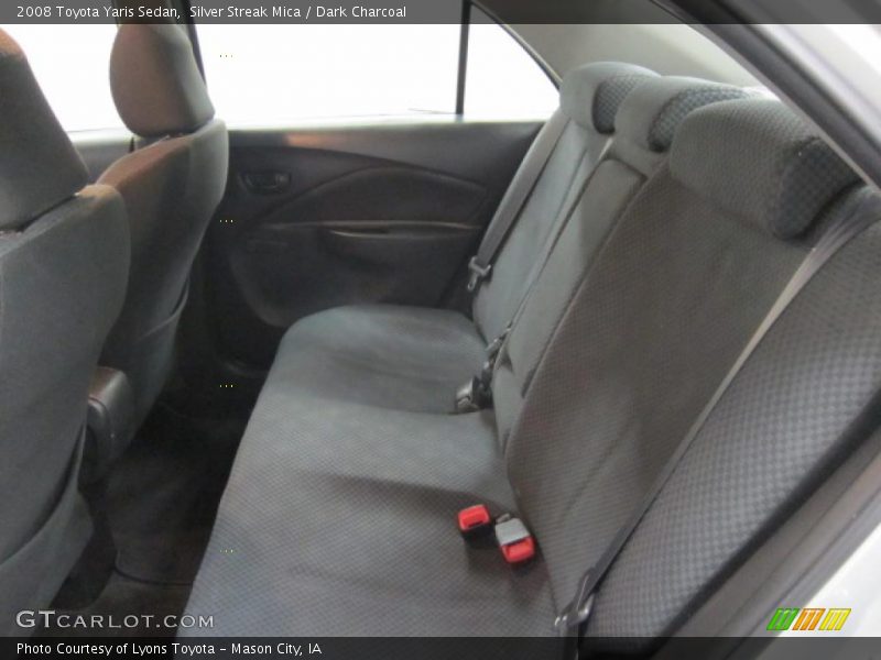 Silver Streak Mica / Dark Charcoal 2008 Toyota Yaris Sedan