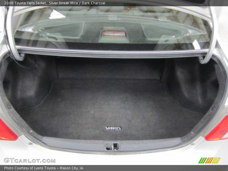 Silver Streak Mica / Dark Charcoal 2008 Toyota Yaris Sedan
