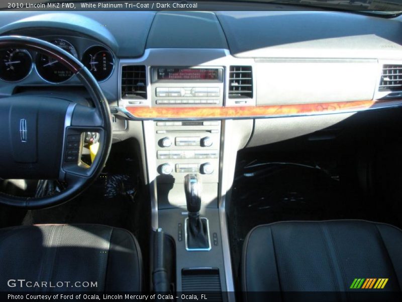 White Platinum Tri-Coat / Dark Charcoal 2010 Lincoln MKZ FWD