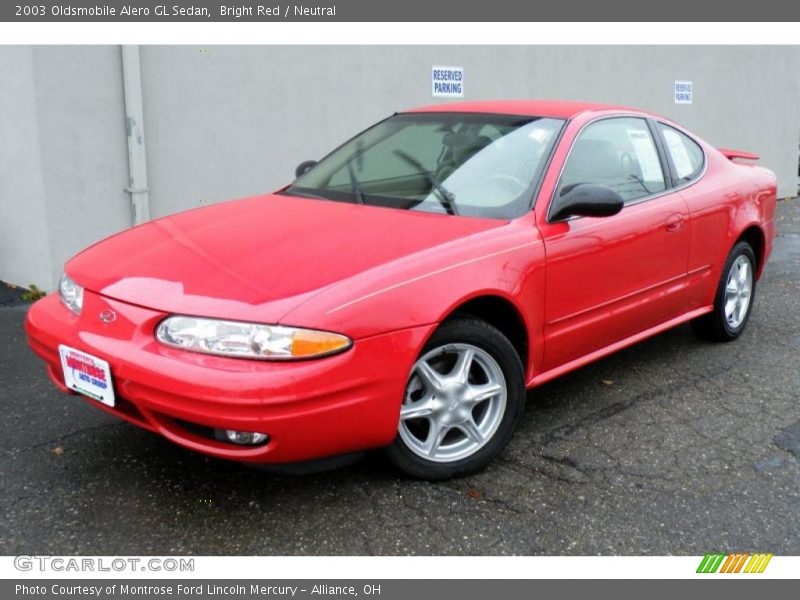 Front 3/4 View of 2003 Alero GL Sedan