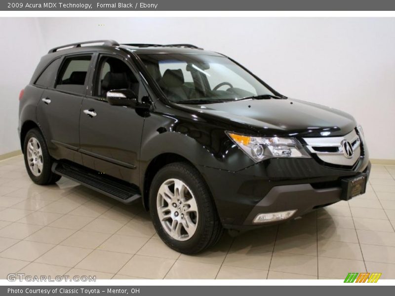 Front 3/4 View of 2009 MDX Technology