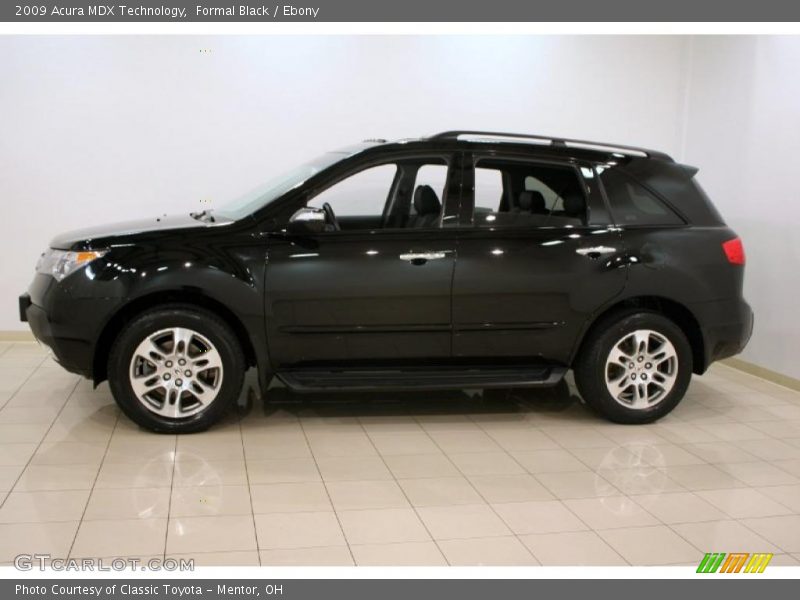 Formal Black / Ebony 2009 Acura MDX Technology
