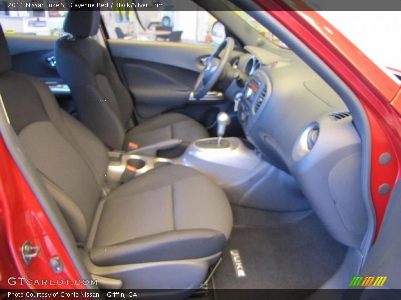 Cayenne Red / Black/Silver Trim 2011 Nissan Juke S