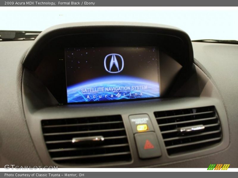 Formal Black / Ebony 2009 Acura MDX Technology