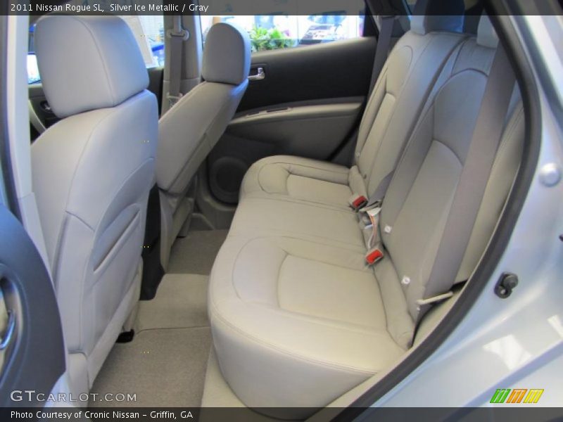 Silver Ice Metallic / Gray 2011 Nissan Rogue SL