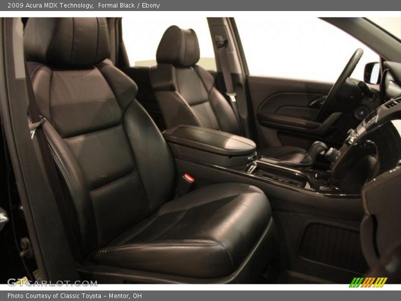  2009 MDX Technology Ebony Interior