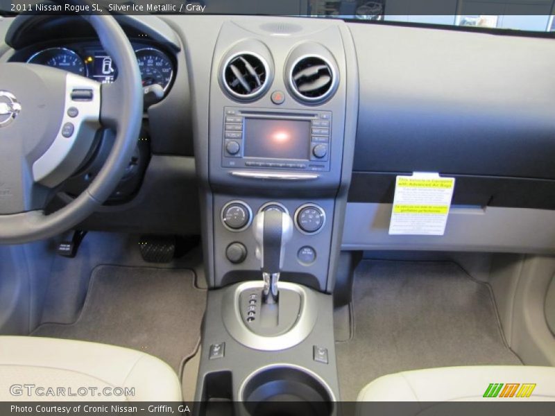 Silver Ice Metallic / Gray 2011 Nissan Rogue SL