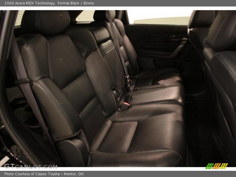  2009 MDX Technology Ebony Interior