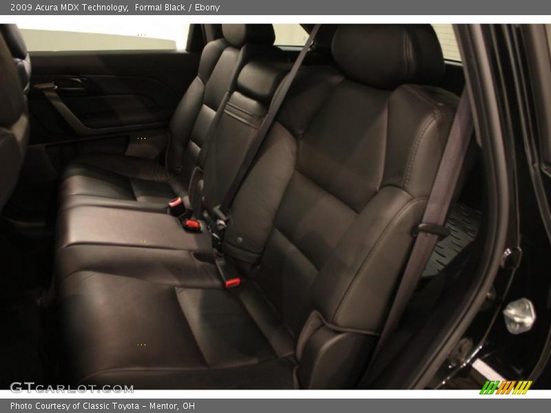  2009 MDX Technology Ebony Interior