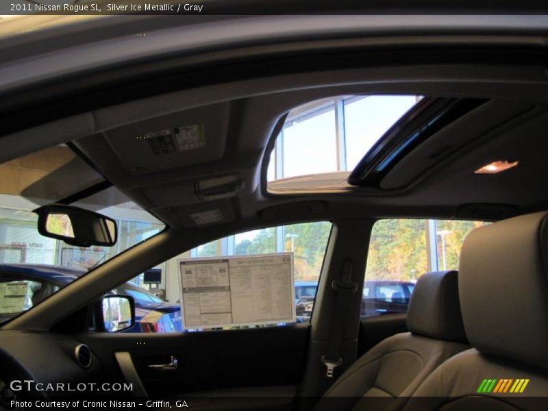 Silver Ice Metallic / Gray 2011 Nissan Rogue SL