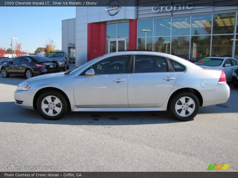Silver Ice Metallic / Ebony 2009 Chevrolet Impala LT