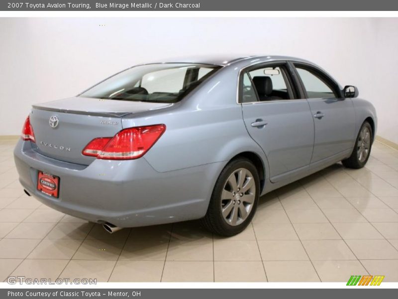 Blue Mirage Metallic / Dark Charcoal 2007 Toyota Avalon Touring