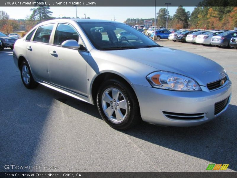 Silver Ice Metallic / Ebony 2009 Chevrolet Impala LT