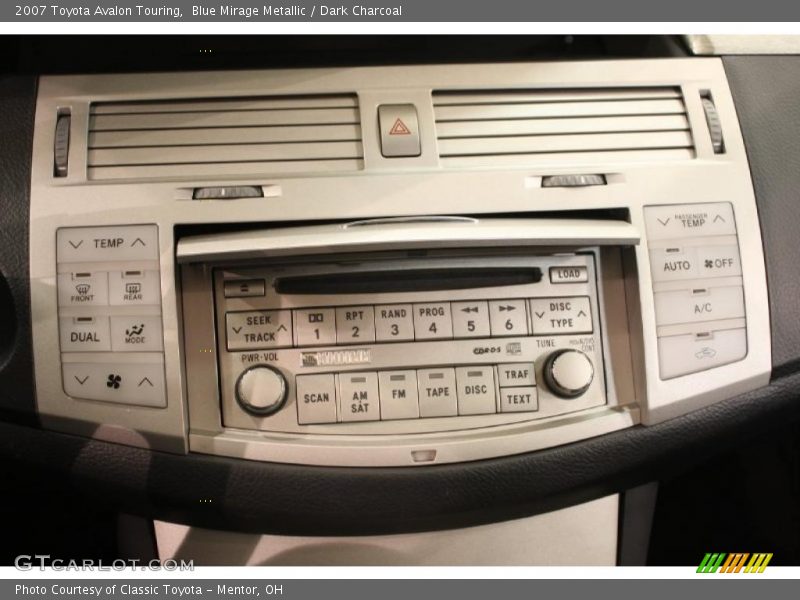 Blue Mirage Metallic / Dark Charcoal 2007 Toyota Avalon Touring