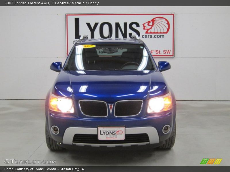 Blue Streak Metallic / Ebony 2007 Pontiac Torrent AWD