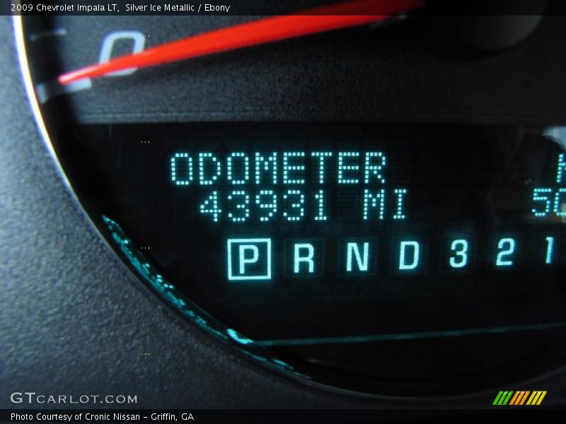 Silver Ice Metallic / Ebony 2009 Chevrolet Impala LT