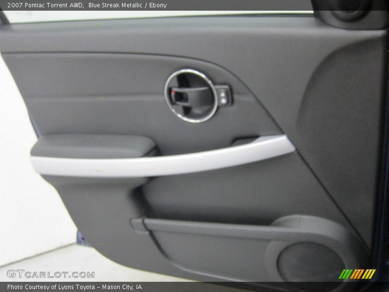 Blue Streak Metallic / Ebony 2007 Pontiac Torrent AWD