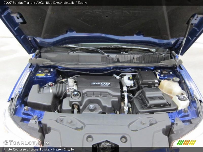 Blue Streak Metallic / Ebony 2007 Pontiac Torrent AWD