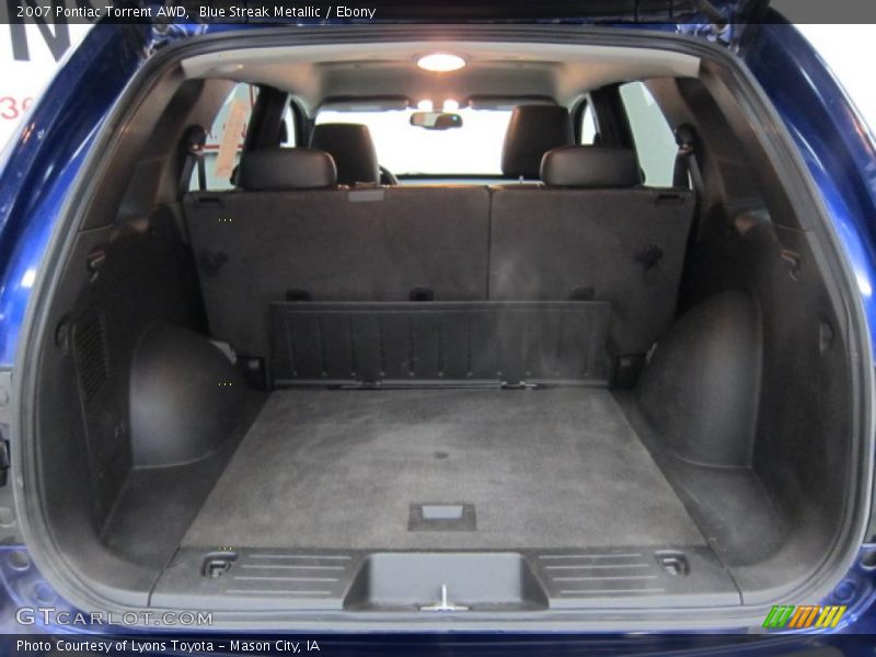 Blue Streak Metallic / Ebony 2007 Pontiac Torrent AWD