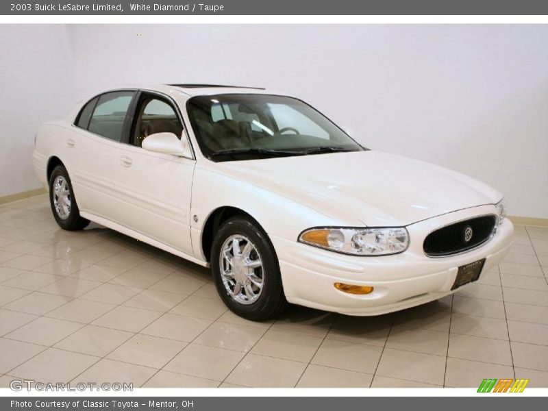 White Diamond / Taupe 2003 Buick LeSabre Limited