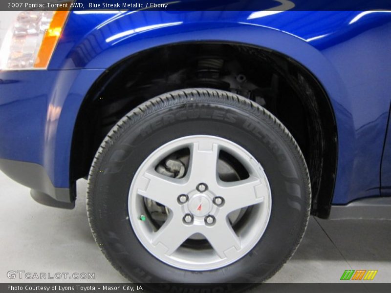 Blue Streak Metallic / Ebony 2007 Pontiac Torrent AWD
