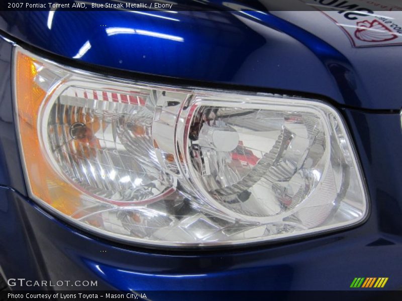 Blue Streak Metallic / Ebony 2007 Pontiac Torrent AWD