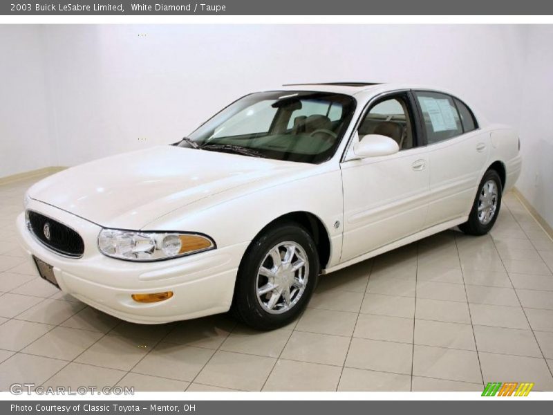 White Diamond / Taupe 2003 Buick LeSabre Limited