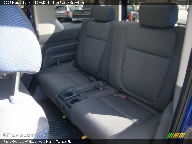 Fiji Blue Pearl / Gray/Blue 2005 Honda Element EX AWD