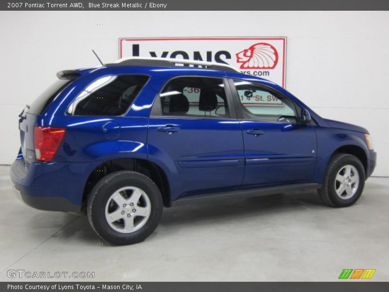 Blue Streak Metallic / Ebony 2007 Pontiac Torrent AWD